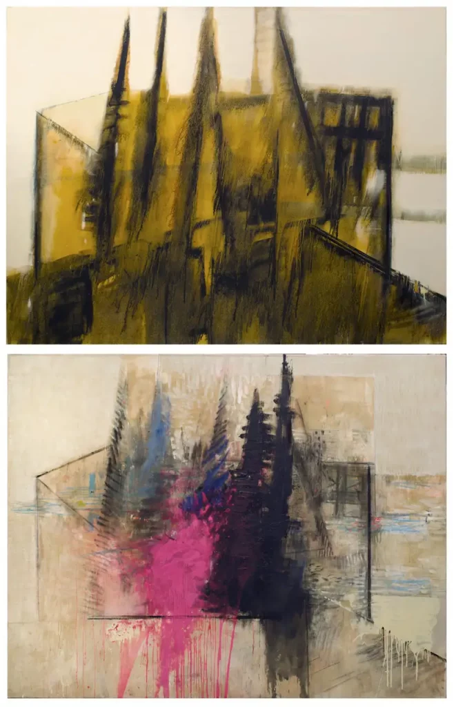 Kunstwerk Kolchis I und II von Wladimir Schengeleja Kunstwerk Kolchis I und II von Wladimir Schengeleja